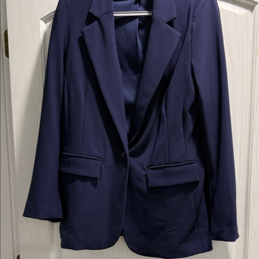 Boston Proper Deep Blue Women's Blazer